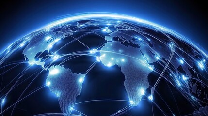 global network illustration