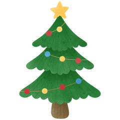 Watercolor Merry Christmas