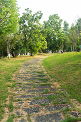 The road of City Park in China