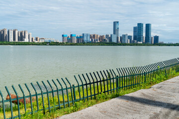 Urban Scenery of Nanchang New District,jiangxi,china