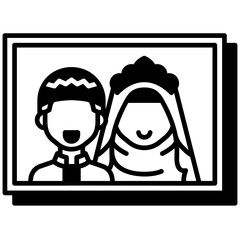 Wedding Photo Album Icon