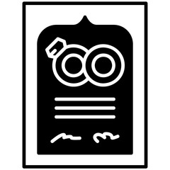marriage certificate Icon