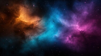 Obraz premium Cosmic Nebula Background Space Galaxy Stars Nebula Astronomic Universe Night Sky