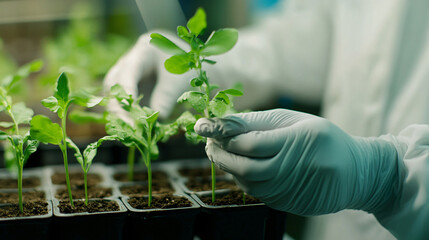 A biotechnology company developing disease-resistant crop varieties for higher yields.
