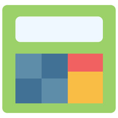 calculator Flat Icon