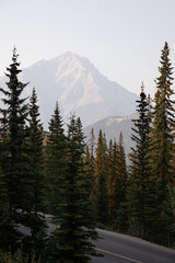 Canadian Rockies, summer vacation in Alberta. Canada.