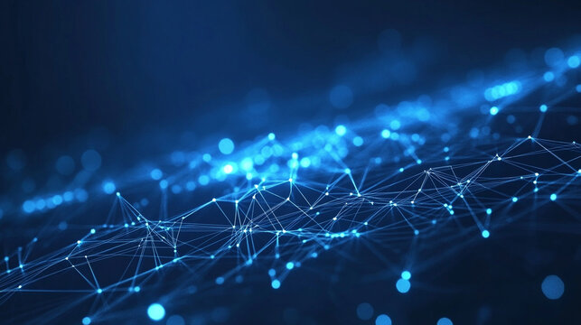 world futuristic hight tech corporate business technology background, Abstract financial graphs: Digital background of stock market charts and numbers with a blue color theme.