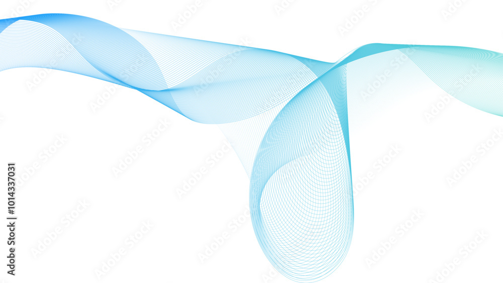 Poster line wave abstract stripes design wallpaper background vector image for backdrop or presentation.