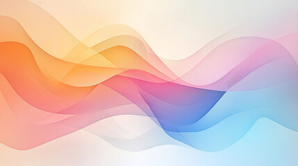 Obraz premium art abstract fractal wave and geometric structure blurred background in bright rainbow colors.