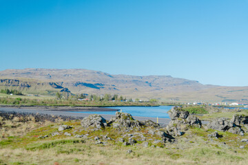 Fototapeta premium アイスランドの美しい風景