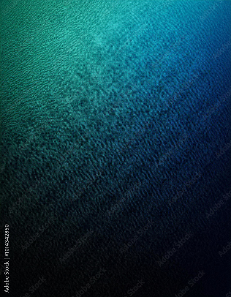 Poster a smooth gradient from dark blue to teal, creating a visually stunning and abstract background