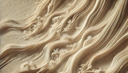 Obraz premium 白の糸のテクスチャ背景