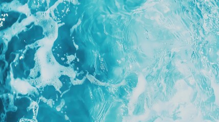 Abstract Turquoise Water Texture Background