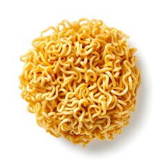 Instant noodle isolated on white background. 3D rendering.