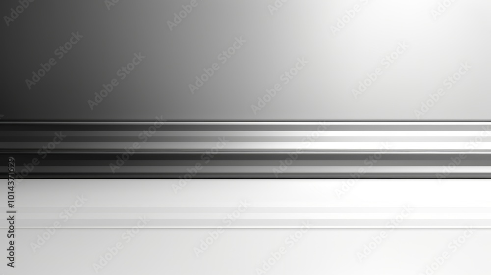 Poster stylish monochrome design featuring diagonal bright lines against a white background for text space