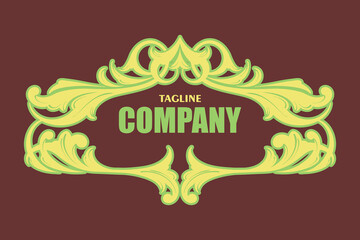 Vintage Premium Label Ornaments illustrations