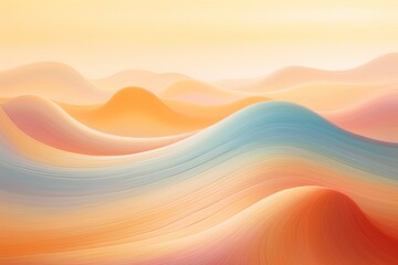 Fototapeta premium Minimalist design featuring soft pastel blue and gray background with subtle graphics and text