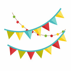 balloons with ribbon