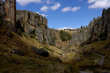 panoramic view of the Cajamarca stone forest