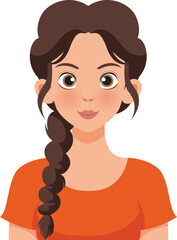Female vector design for illustrator
