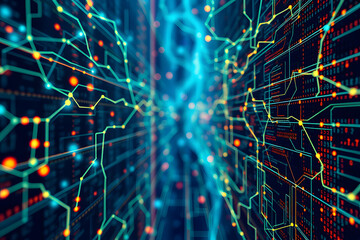 Fractal realms abstraction, technology science computer fractal pattern light backdrop concept data motion space texture design cyberspace arrangement digital math illustration representation element 