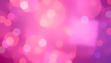 abstract pink background with bokeh