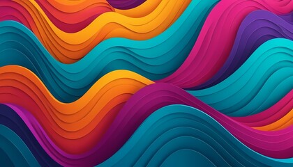 Obraz premium abstract colorful background with lines