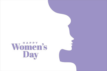 Female vector for Happy Women's day