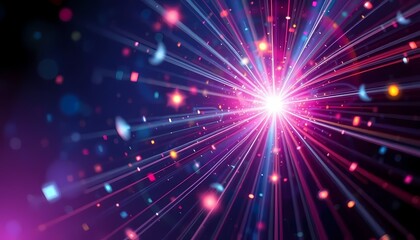 abstract background with stars