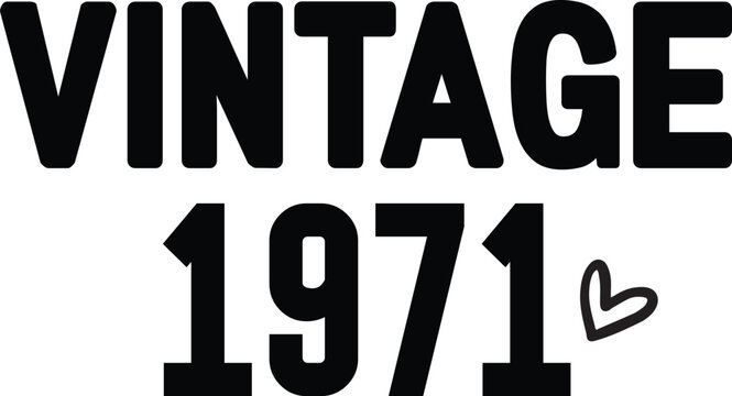 Vintage 1971