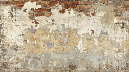 A visually compelling and richly detailed weathered and aged wall texture