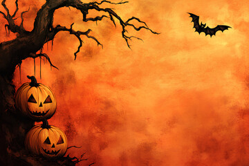 Halloween border for design