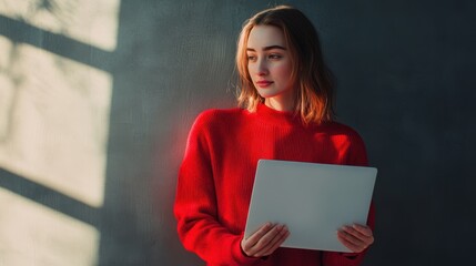 The Woman with the Laptop