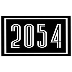 Number 2054 / I live in 2054 