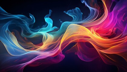 Obraz premium art Digital Pixels with Fading Colors