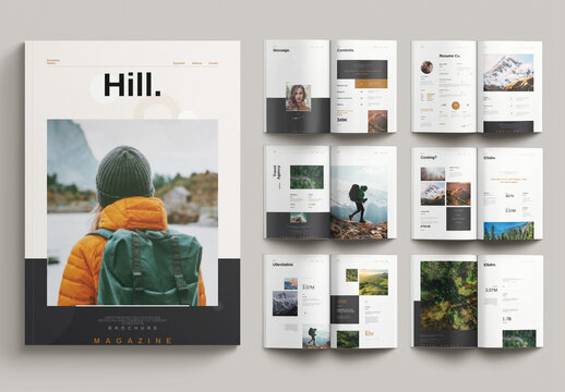 Travel Magazine Template