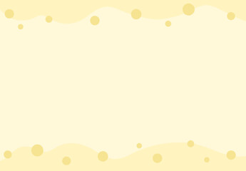 Obraz premium パステルカラーの波模様