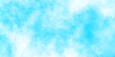 Soft and clear blue watercolor cloudy sky background, texture blue white paper background, Blue watercolor cloudy sky background, Blue clouds on the sky with soft natural cloudy stains.