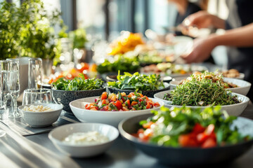 A health seminar discussing the connection between high-fibre diets and reduced risk of chronic diseases such as diabetes and heart disease