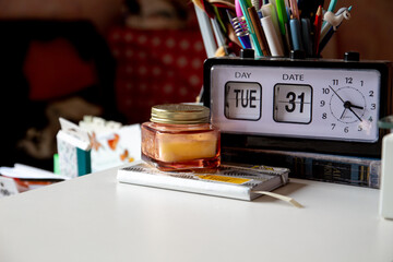 back to school concept, workplace