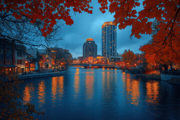 Fototapeta premium Grand Rapids Mi