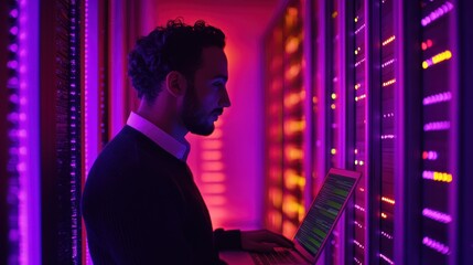 The Man in Server Room