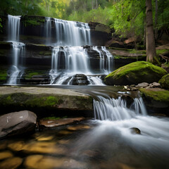 Obraz premium water fall