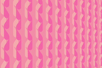 Abstract Pink and Peach Geometric Pattern