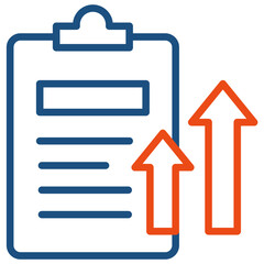 Fototapeta premium Growing Data Icon