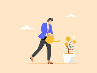 Growth of profits from investment