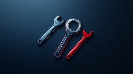 Dynamic orange sports car featured alongside essential automotive repair tools