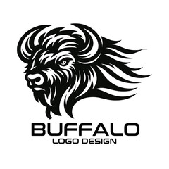 Buffalo Vector Logo Design