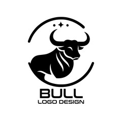 Bull Vector Logo Design