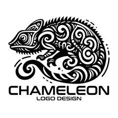 Chameleon Vector Logo Design
